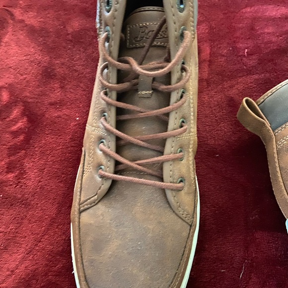 Boots/sneakers-mens size 12. Suede tops with black accents. Barely worn. - Picture 4 of 5